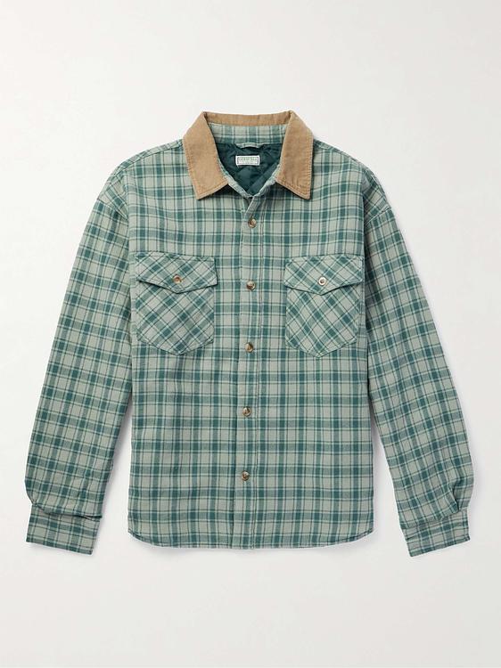 Checkered grey casual shirt from Guess Usa
