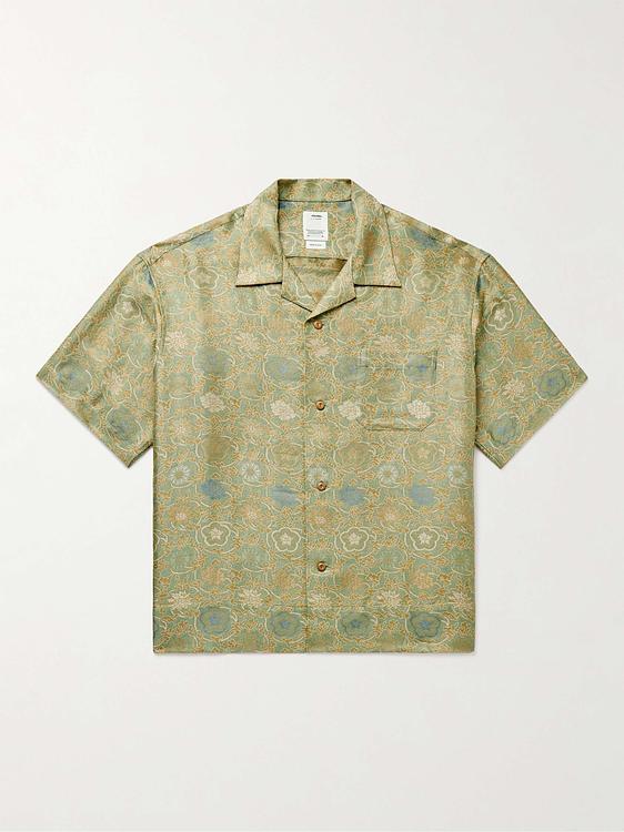Beige short sleeve shirt from Visvim