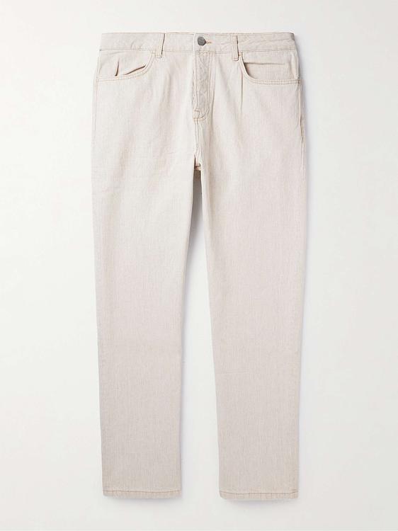 White jeans from Róhe