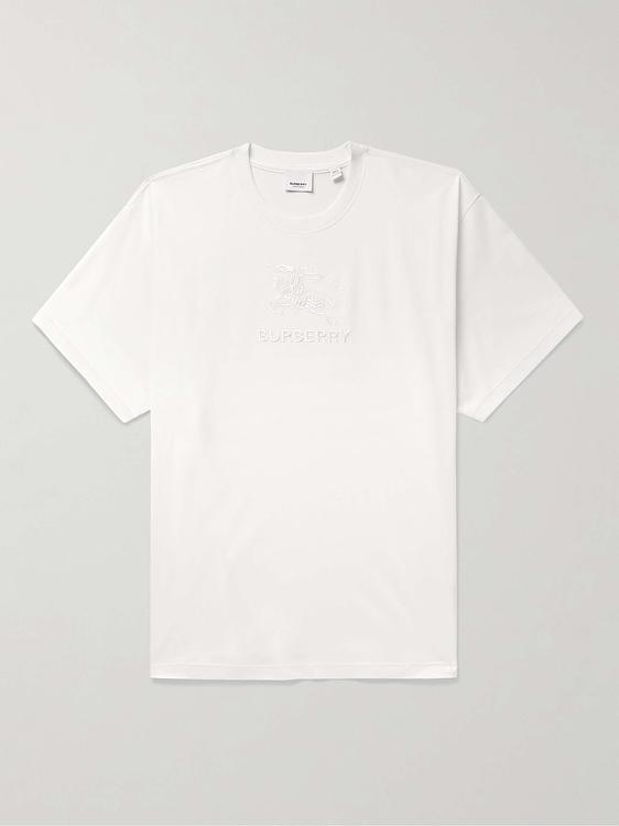 White t-shirt from Burberry