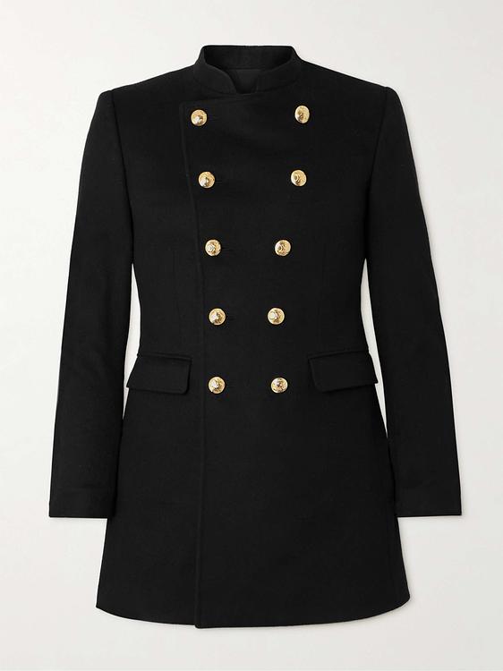 Black coat from Celine Homme