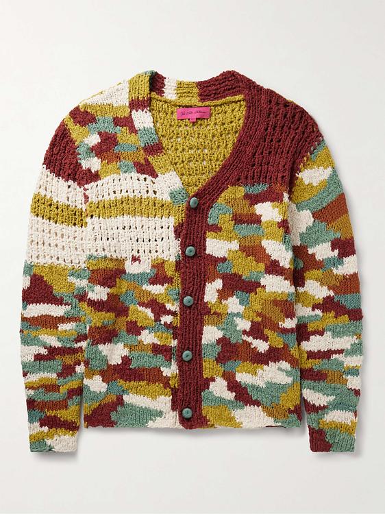 Multicolor cardigan from The Elder Statesman