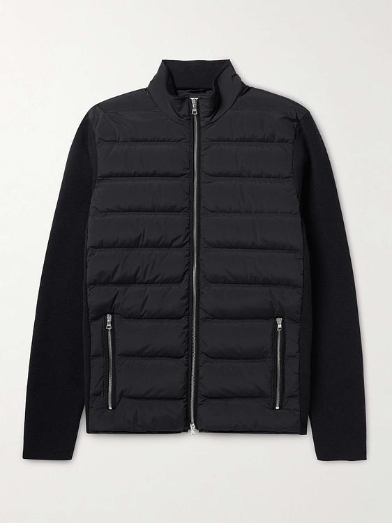Black down jacket from Orlebar Brown
