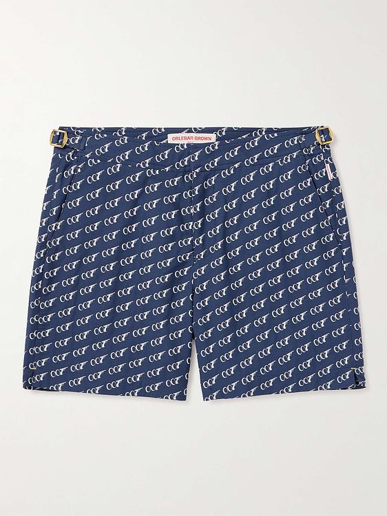 Dark blue swim shorts from Orlebar Brown