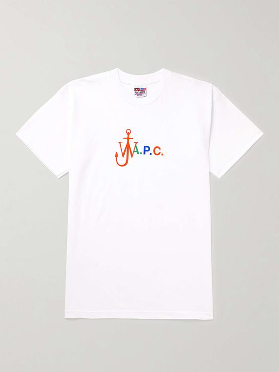 Print white t-shirt from A.P.C