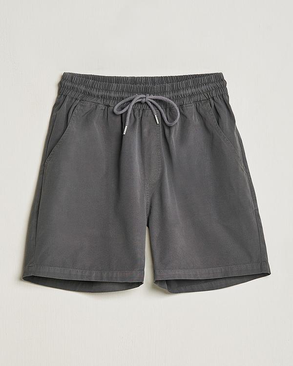 Dark grey drawstring shorts from Colorful Standard