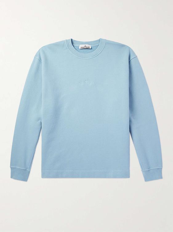 Light blue sweatshirt from Stone Island