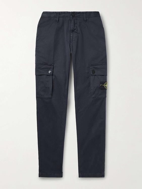 Black chinos from Stone Island