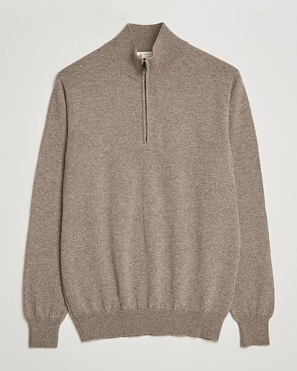 Grey half-zip from Piacenza Cashmere