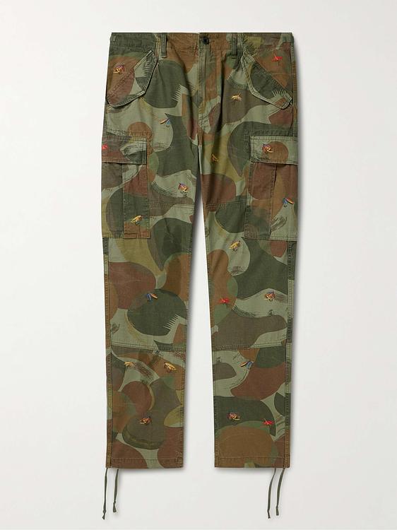 Dark green cargo trousers from Polo Ralph Lauren