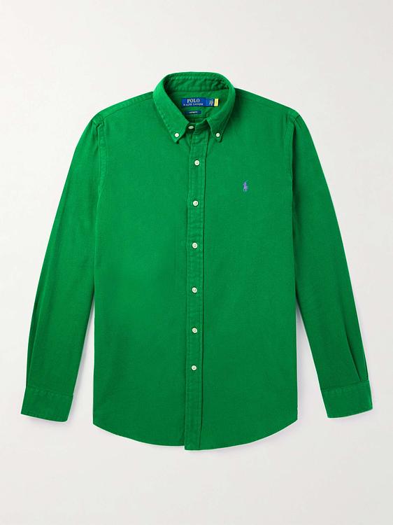Green casual shirt from Polo Ralph Lauren