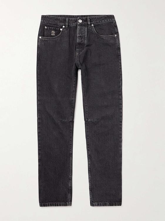 Black jeans from Brunello Cucinelli