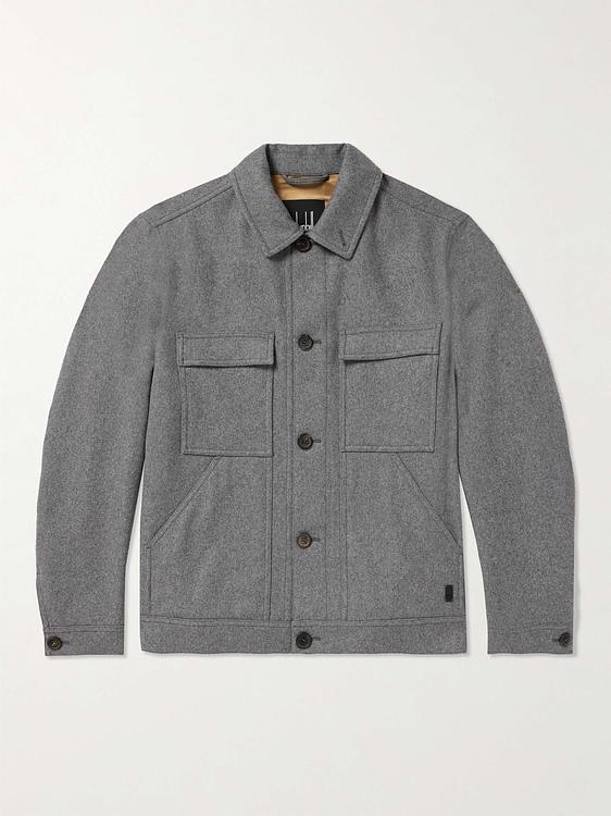Grey casual jacket from Dunhill