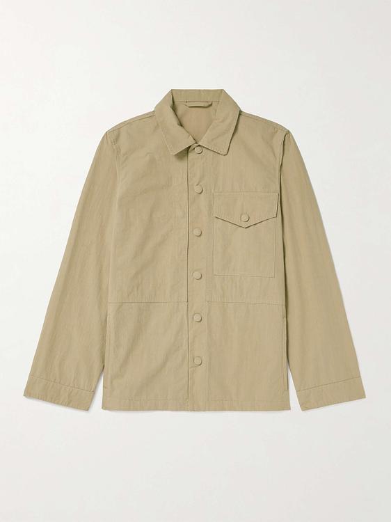 Taupe overshirt from Valstar
