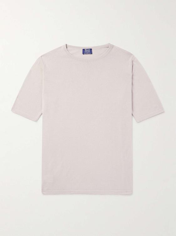 Light pink t-shirt from William Lockie