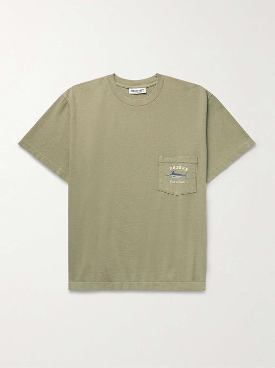 Taupe t-shirt from Cherry Los Angeles