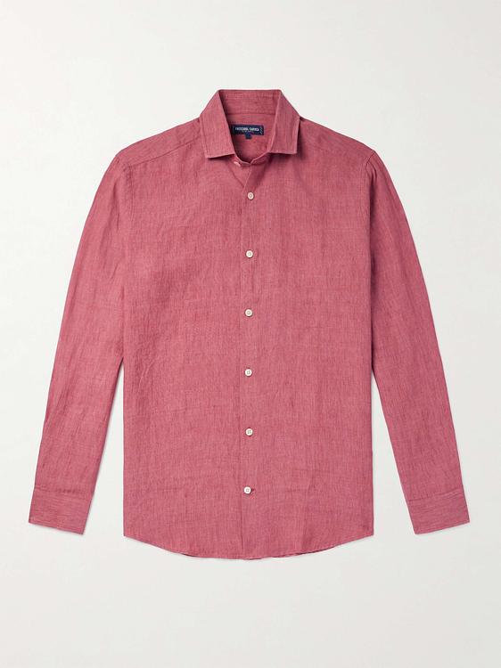 Red casual shirt from Frescobol Carioca