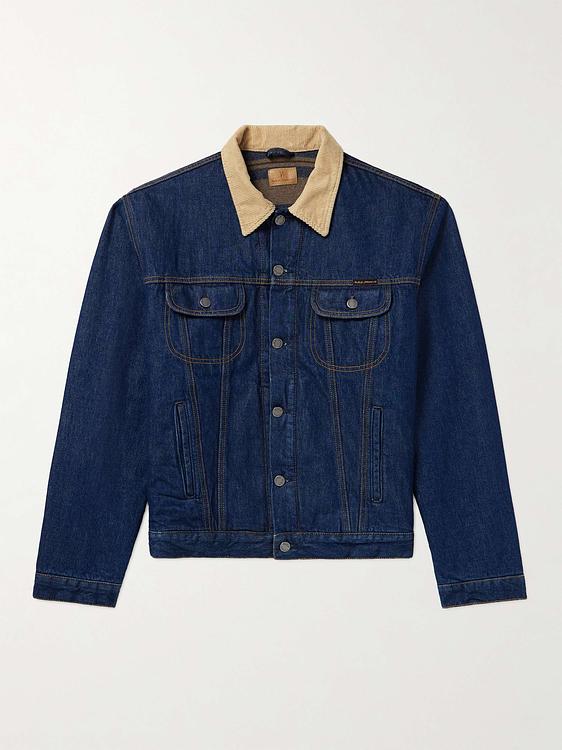 Dark blue denim jacket from Nudie Jeans