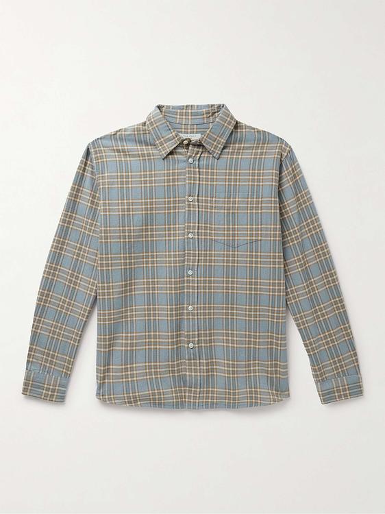 Checkered grey casual shirt from Nudie Jeans