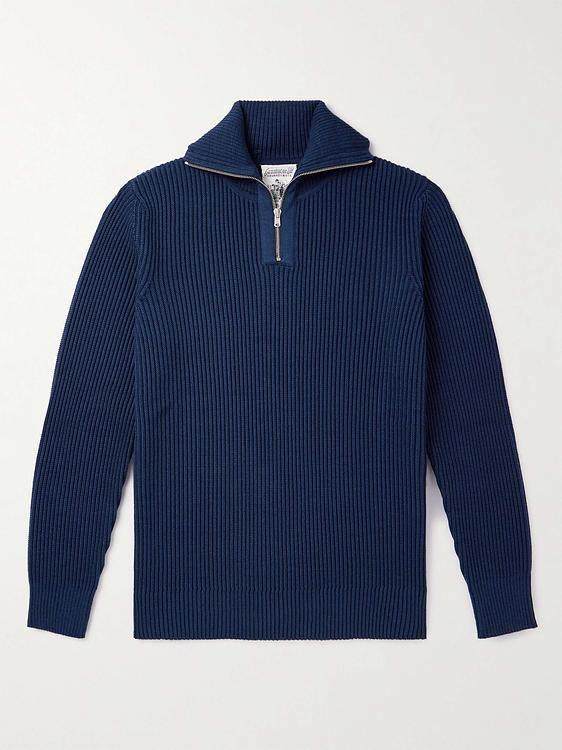 Dark blue half-zip from S.N.S. Herning