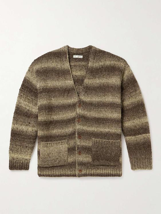 Dark green cardigan from Nudie Jeans