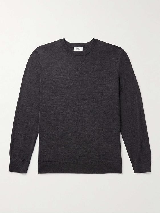 Black long sleeve t-shirt from Theory