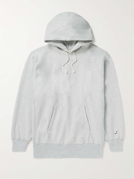 Grey hooded sweatshirt from orSlow
