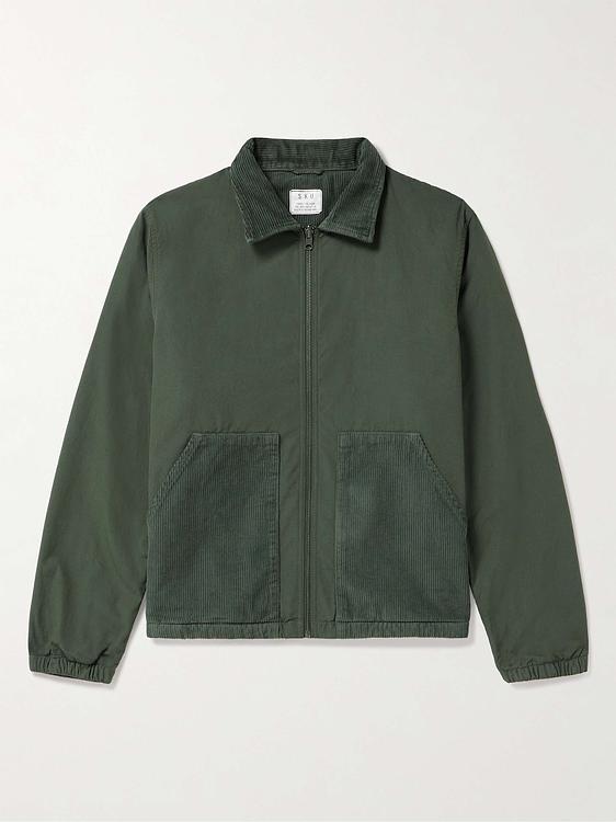 Dark green casual jacket from Save Khaki United