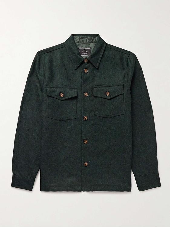 Black overshirt from Portuguese Flannel