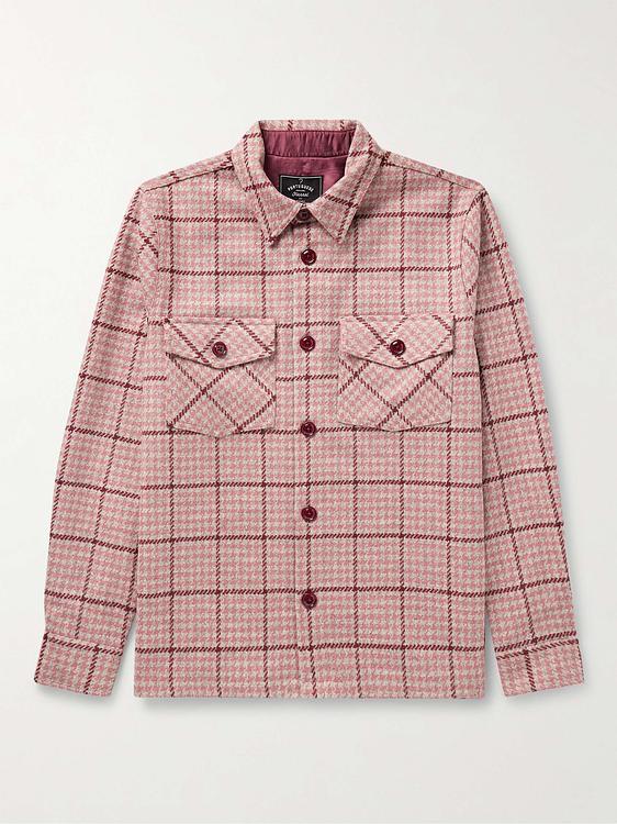 Checkered beige overshirt from Portuguese Flannel