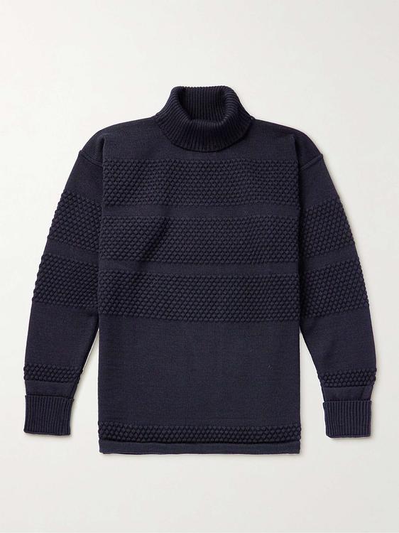 Black turtleneck from S.N.S. Herning
