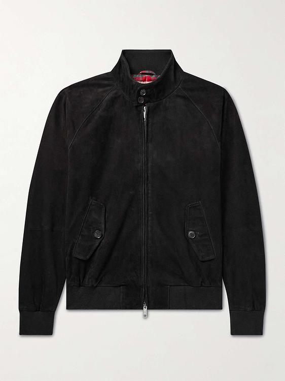 Black casual jacket from Baracuta