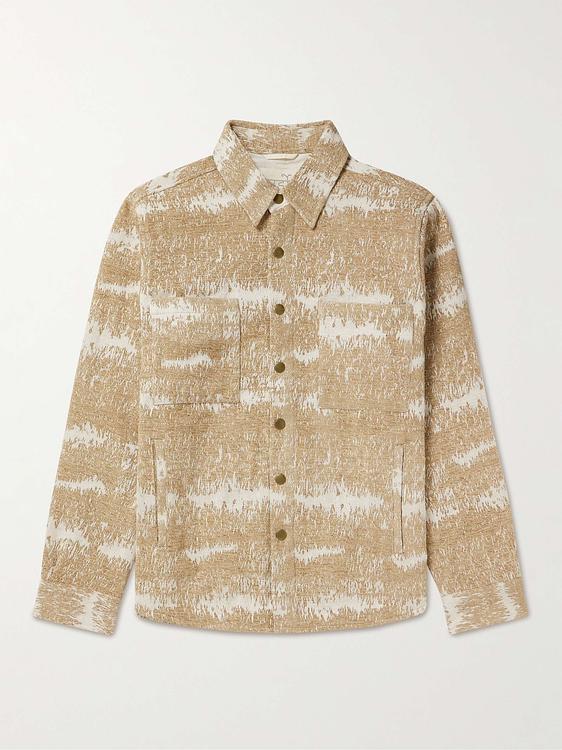 Taupe overshirt from Kardo