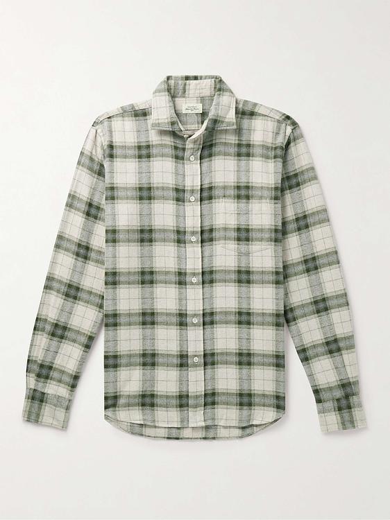 Checkered grey casual shirt from Hartford