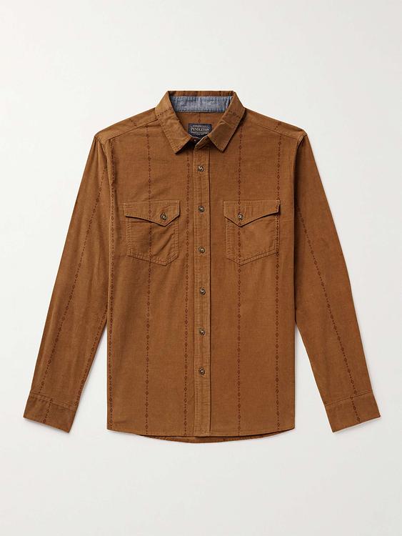 Brown casual shirt from Pendleton