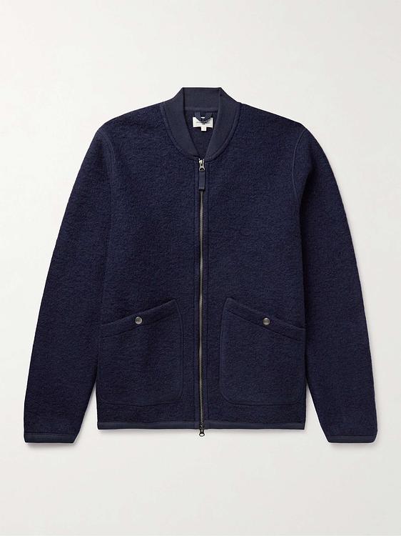 Dark blue casual jacket from Hartford