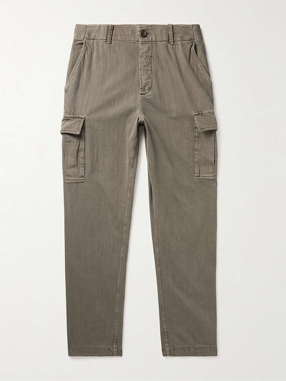 Taupe cargo trousers from James Perse