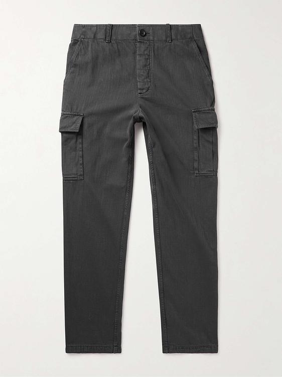 Dark grey cargo trousers from James Perse