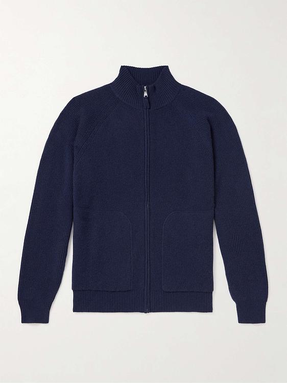 Dark blue half-zip from Allude