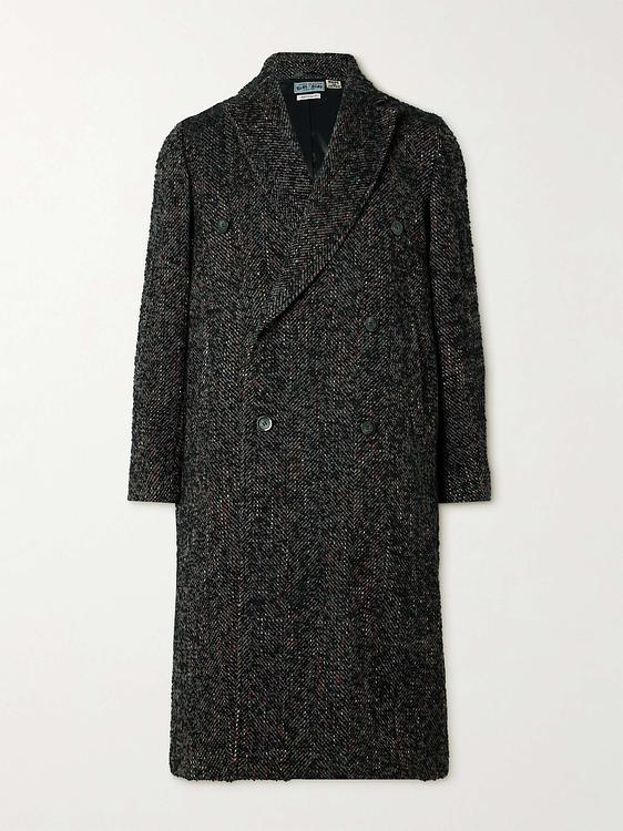 Black coat from Blue Blue Japan
