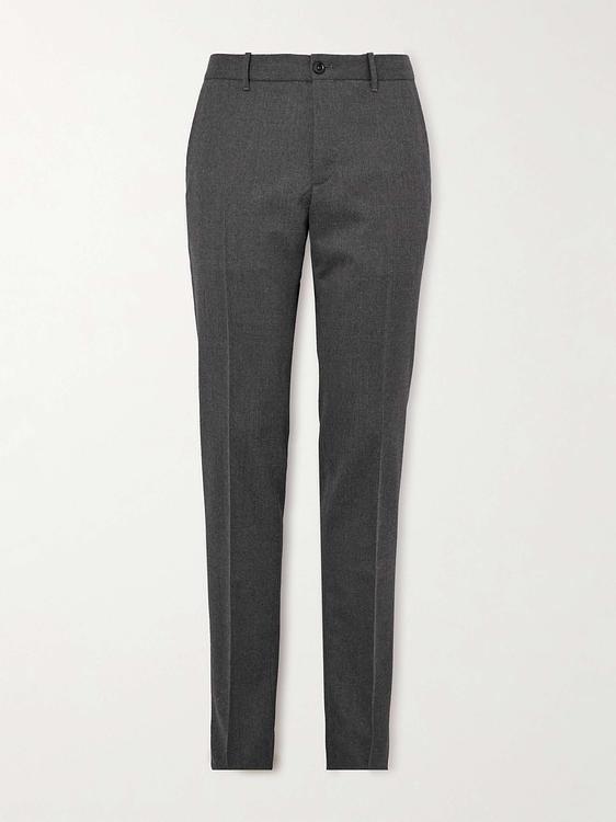 Dark grey chinos from Incotex