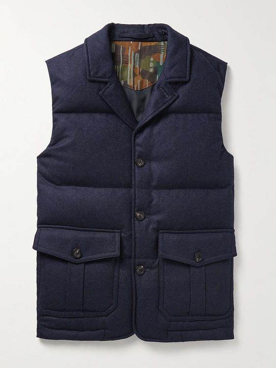 Black vest from Incotex