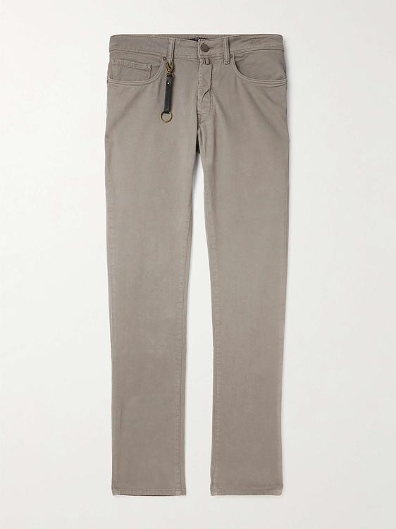 Grey jeans from Incotex