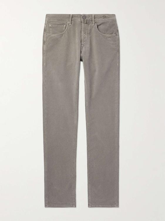 Grey chinos from Incotex