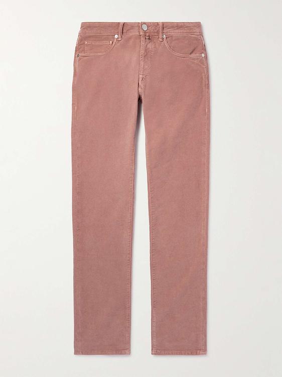Brown chinos from Incotex