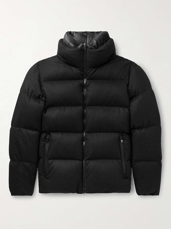 Black down jacket from Herno