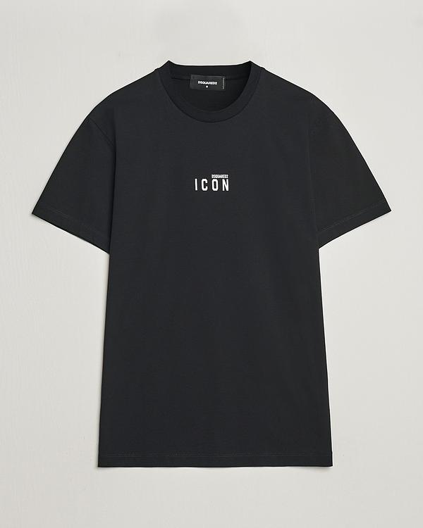 Print black t-shirt from Dsquared2