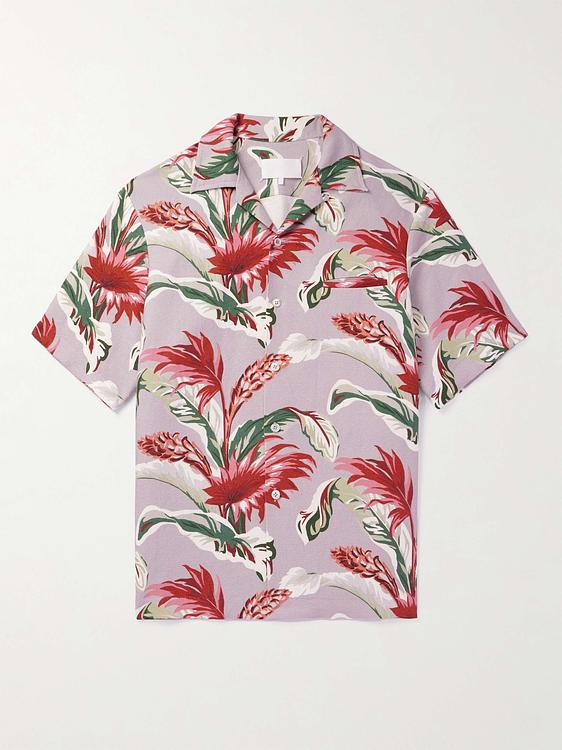 Light pink short sleeve shirt from Maison Margiela