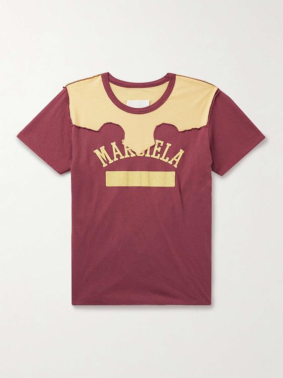 Print purple t-shirt from Maison Margiela