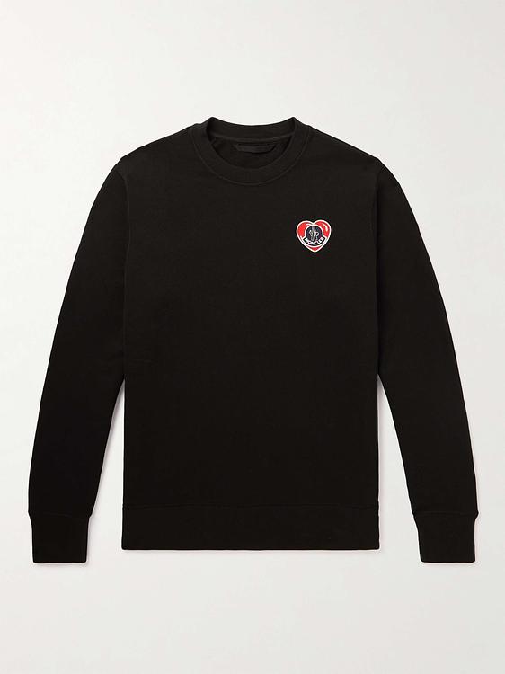 Black sweatshirt from Moncler